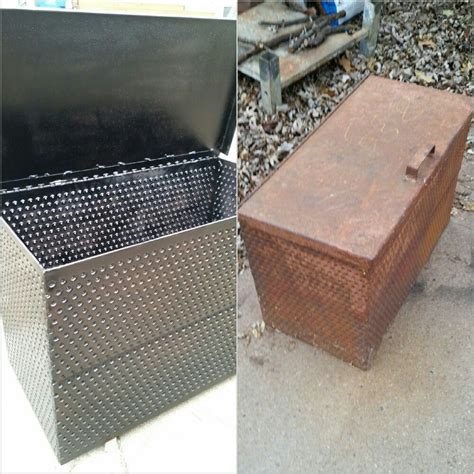 Metal Kindling Box 